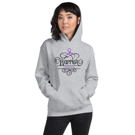 Fibromyalgia Awareness Warrior Hoodie