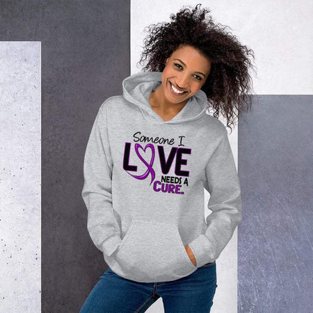 Someone I Love Needs A Cure Fibromyalgia Awareness Hoodie
