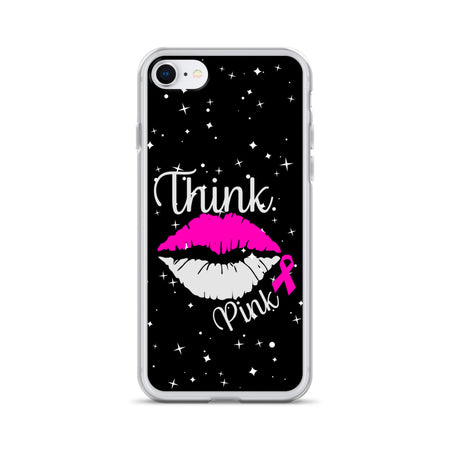 Think Pink Breast Cancer Awareness iPhone Case