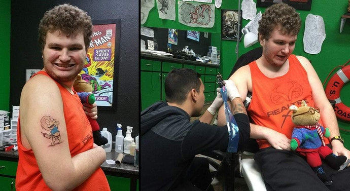 23-year-old man with autism gets long-awaited tattoo after multiple shops turn him away