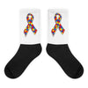Autism Awareness Ribbon Socks