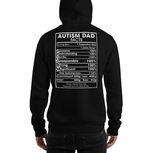 Autism Dad Facts Hooded Sweatshirt