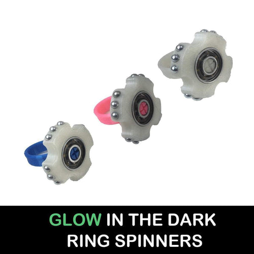 Autism Fidget Spinner Ring - Glow in the Dark