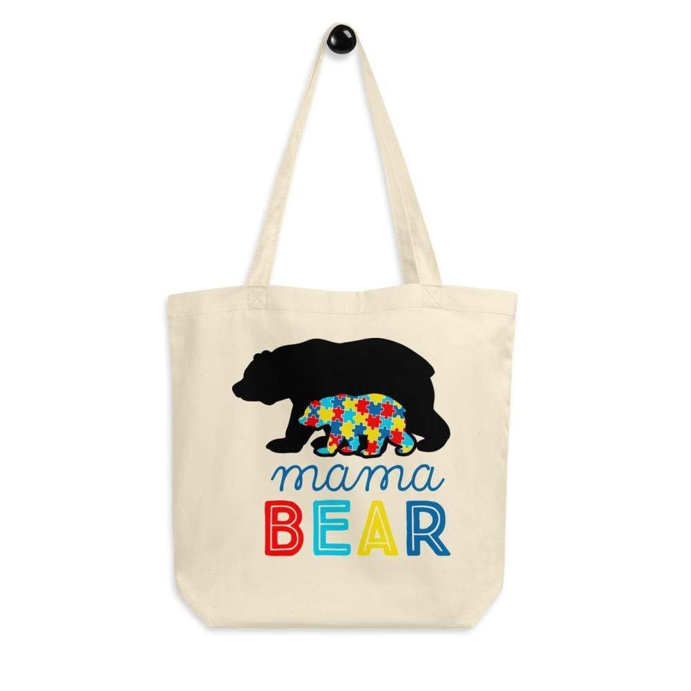 Autism Mama Bear Eco Tote Bag