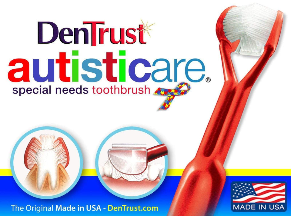 Autism Sensory 3 Sided Toothbrush