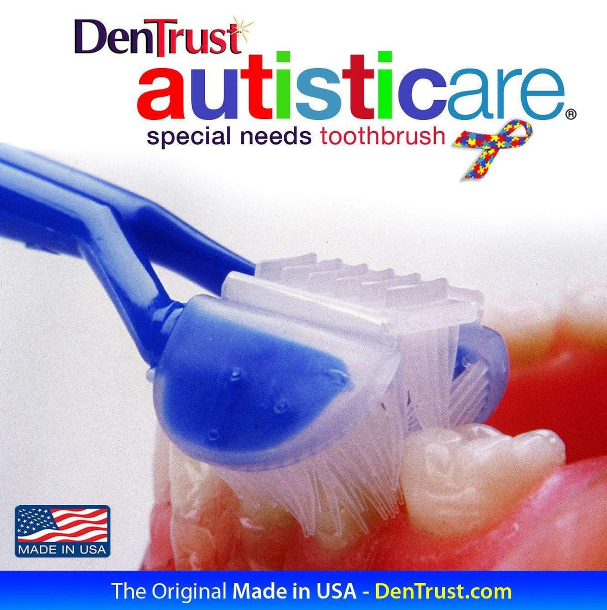 Autism Sensory 3 Sided Toothbrush – The Awareness Expo