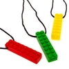 Autism Sensory Chew Necklace for Kids - 3 Pack
