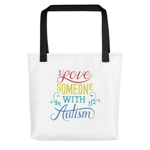 I Love Someone With Autism Handbag