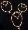 Autism Charm Bracelet & Necklace Set "Gold Edition"