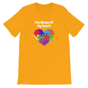 The Shape of My Heart Autism T-Shirt