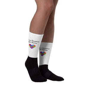 "I Love Someone With Autism"  Socks