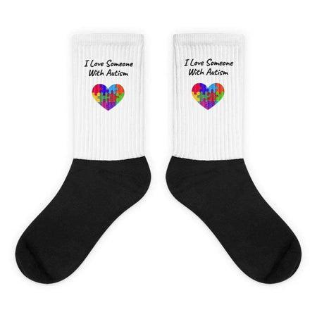 "I Love Someone With Autism"  Socks