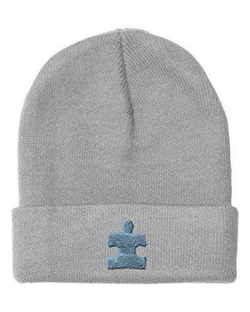 Autism Puzzle Piece Beanie Hat