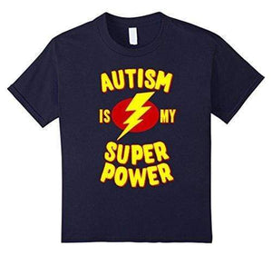 Autism is My Superpower (Lighting-bolt)T Shirt