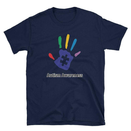 Autism Awareness Colorful Handprint T-Shirt