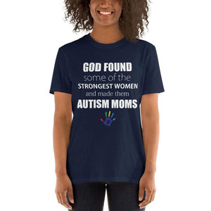 "God Made Autism Moms" T-Shirt