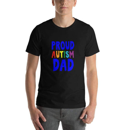 "Proud Autism Dad" Autism Awareness T-Shirt