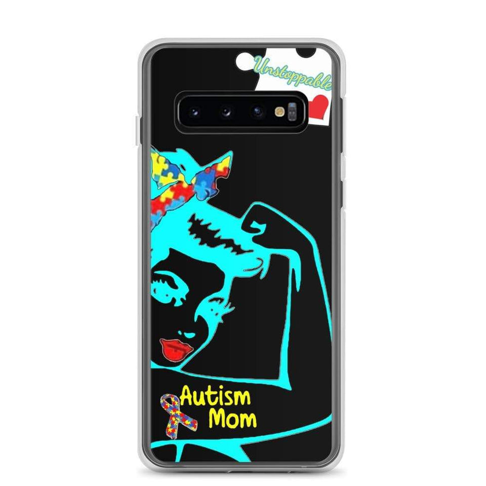 "Unstoppable Autism Mom" Samsung Case