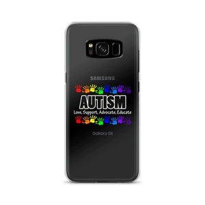 Autism Love, Support, Advocate, Educate Samsung Case