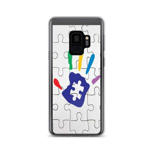 Puzzle Piece Autism Hand Samsung Case