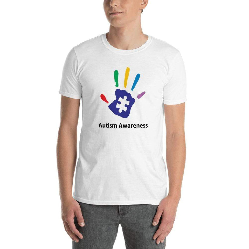 Autism Awareness Colorful Handprint T-Shirt