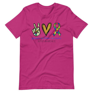 Peace Love Cure Autism T-Shirt