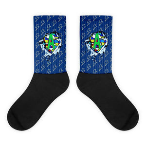 Autism Super Hero Socks