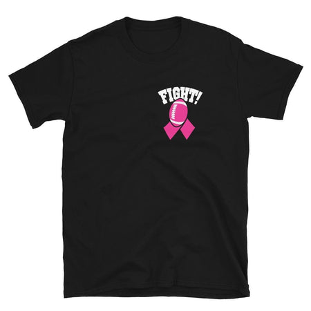 Pink Ribbon Football Breast Cancer T-Shirt The Awareness Expo Breast Cancer