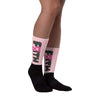 "Faith" Pink Breast Cancer Socks