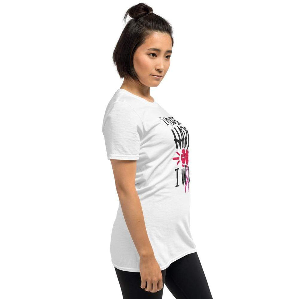 I Fought Hard, I Won - Breast Cancer Awareness T-Shirt