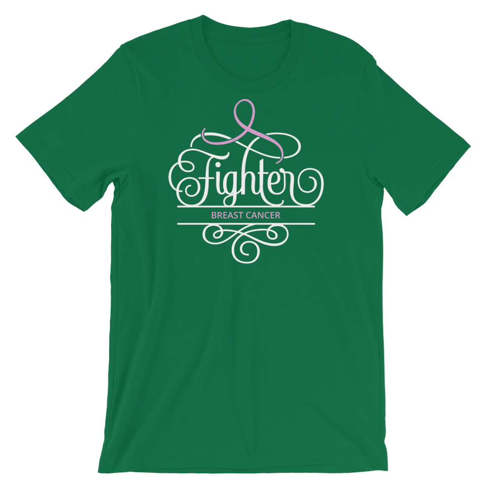 "Fighter" Breast Cancer Awareness T-Shirt