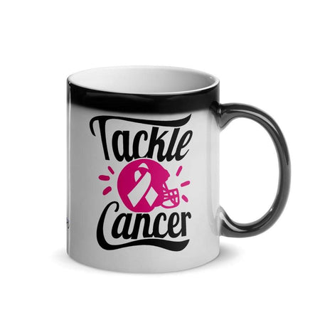 "Tackle Cancer" Glossy Magic Mug