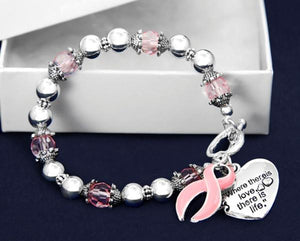 "Where There is Love..." Breast Cancer Awareness Bracelet
