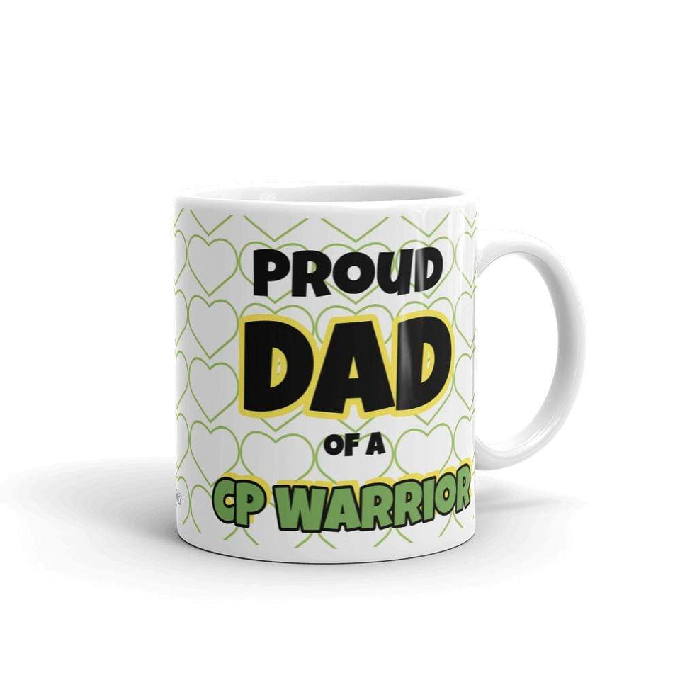 "Proud Dad of a CP Warrior" Coffee Mug