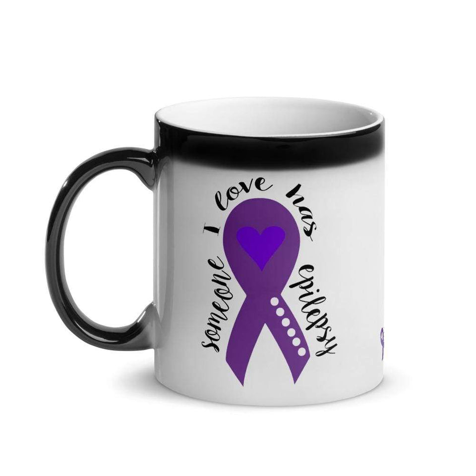 "Someone I Love Has Epilepsy" Glossy Magic Mug