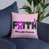 "Faith" Fibromyalgia Awareness Pillow