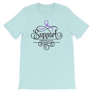 "Support" Fibromyalgia Awareness T-Shirt