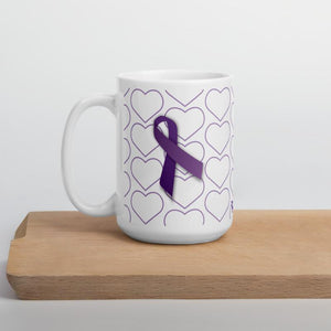 "Hope Faith Cure" Fibromyalgia Awareness Mug