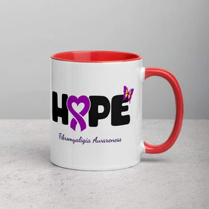 "Hope" Fibromyalgia Awareness Colorful Mug