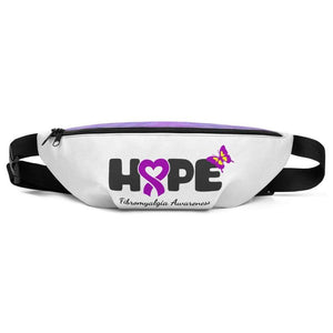 "Hope" Purple Ribbon Fibromyalgia Fanny Pack