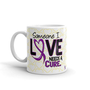 "Someone I Love Needs a Cure" Fibromyalgia Awareness Mug