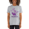 Purple Butterfly Fibromyalgia Awareness T-Shirt