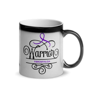 "Warrior" Fibromyalgia Glossy Magic Mug