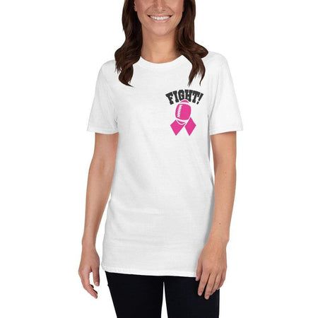 Pink Ribbon Football Breast Cancer T-Shirt The Awareness Expo Breast Cancer