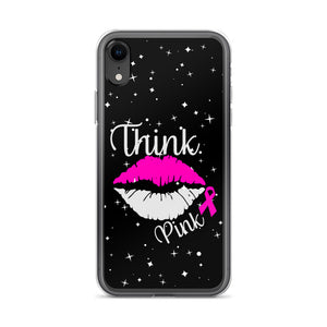 Think Pink Breast Cancer Awareness iPhone Case