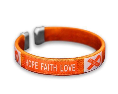 Leukemia Gifts Orange 'Be Stronger Than The Storm' Stainless
