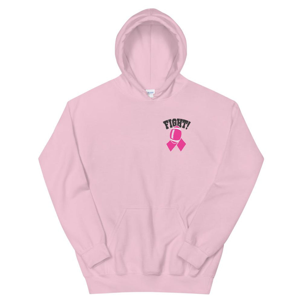 Pink Ribbon Football Breast Cancer Hoodie The Awareness Expo