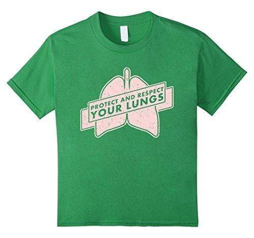 Protect and respect your lungs t-shirt