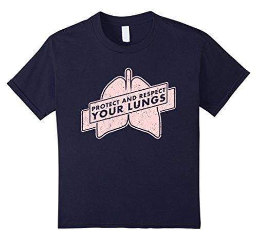 Protect and respect your lungs t-shirt awareness-expo