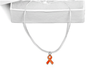 Multiple Sclerosis Ribbon Necklace